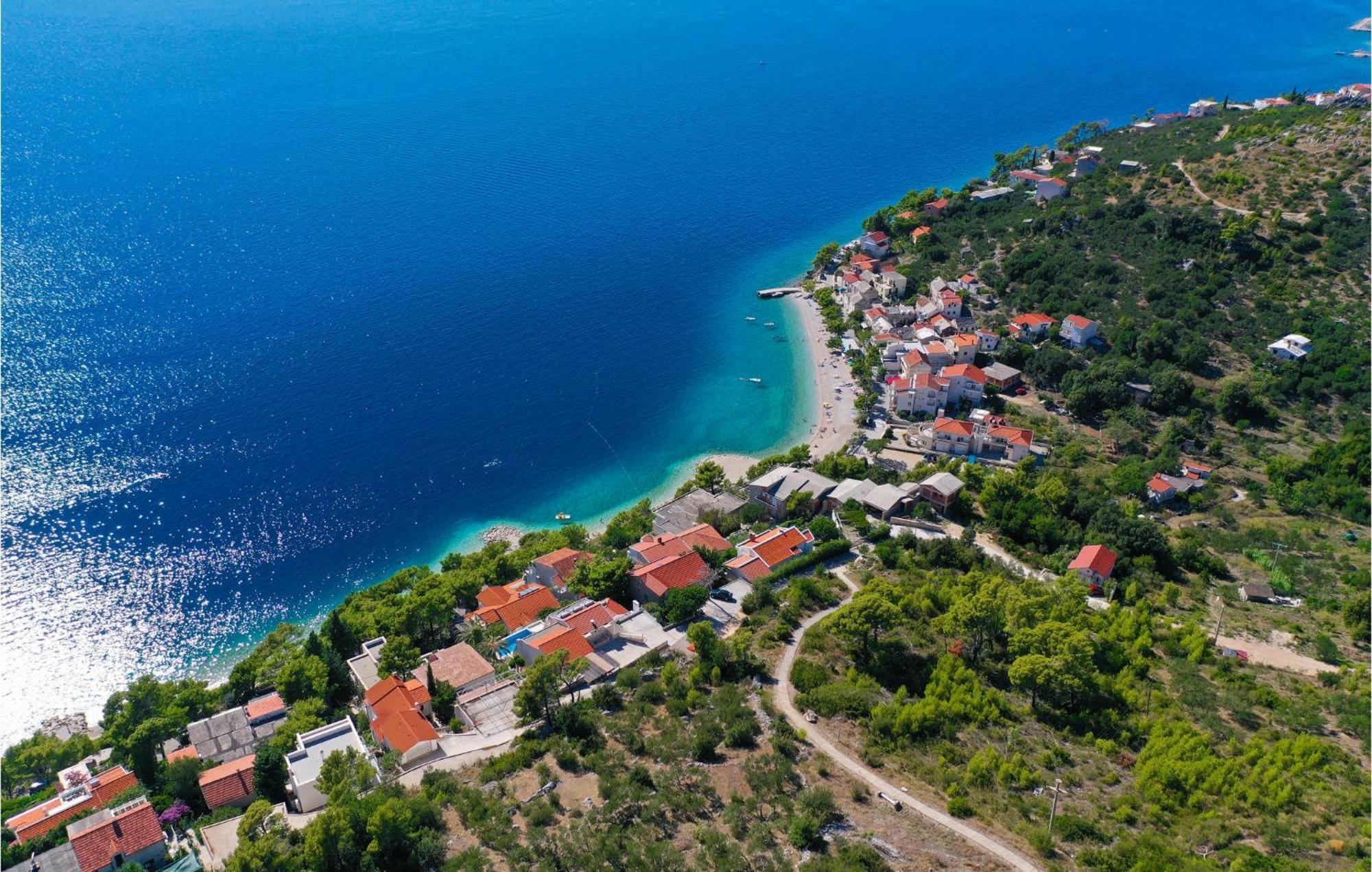 Nice Apartment In Krvavica With House Sea View 외부 사진